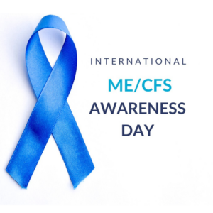 ME/CFS Awareness Day ribbon